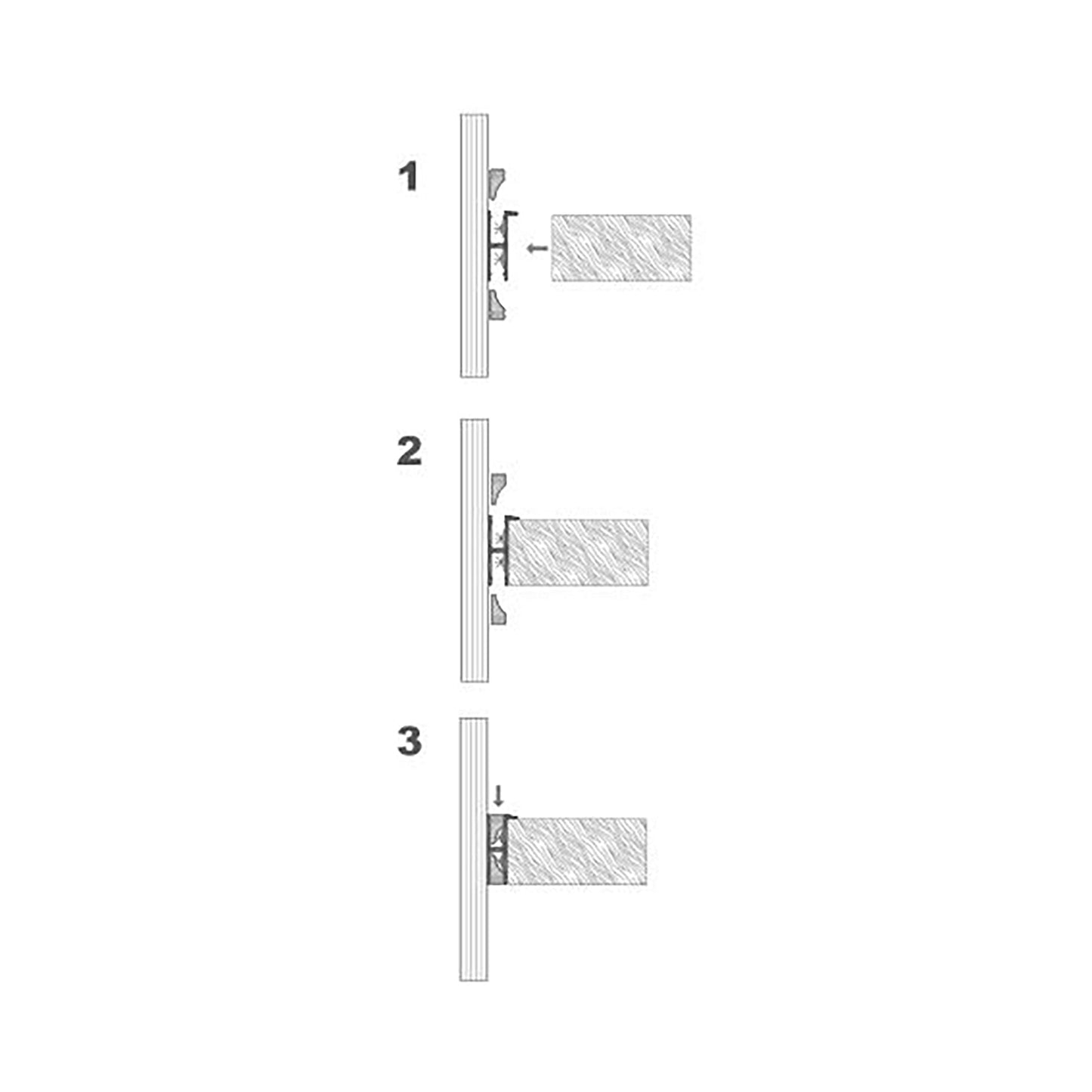  Surface Mounted Cabinet Shelving LED Aluminium Profile 19x8.5mm (560)