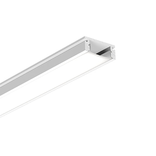  Surface Mounted LED Aluminium Profile 17.35x6.9mm (013-M1707)