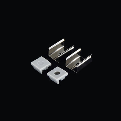  Surface Mounted LED Aluminium Profile 10x10mm (196-M1010)