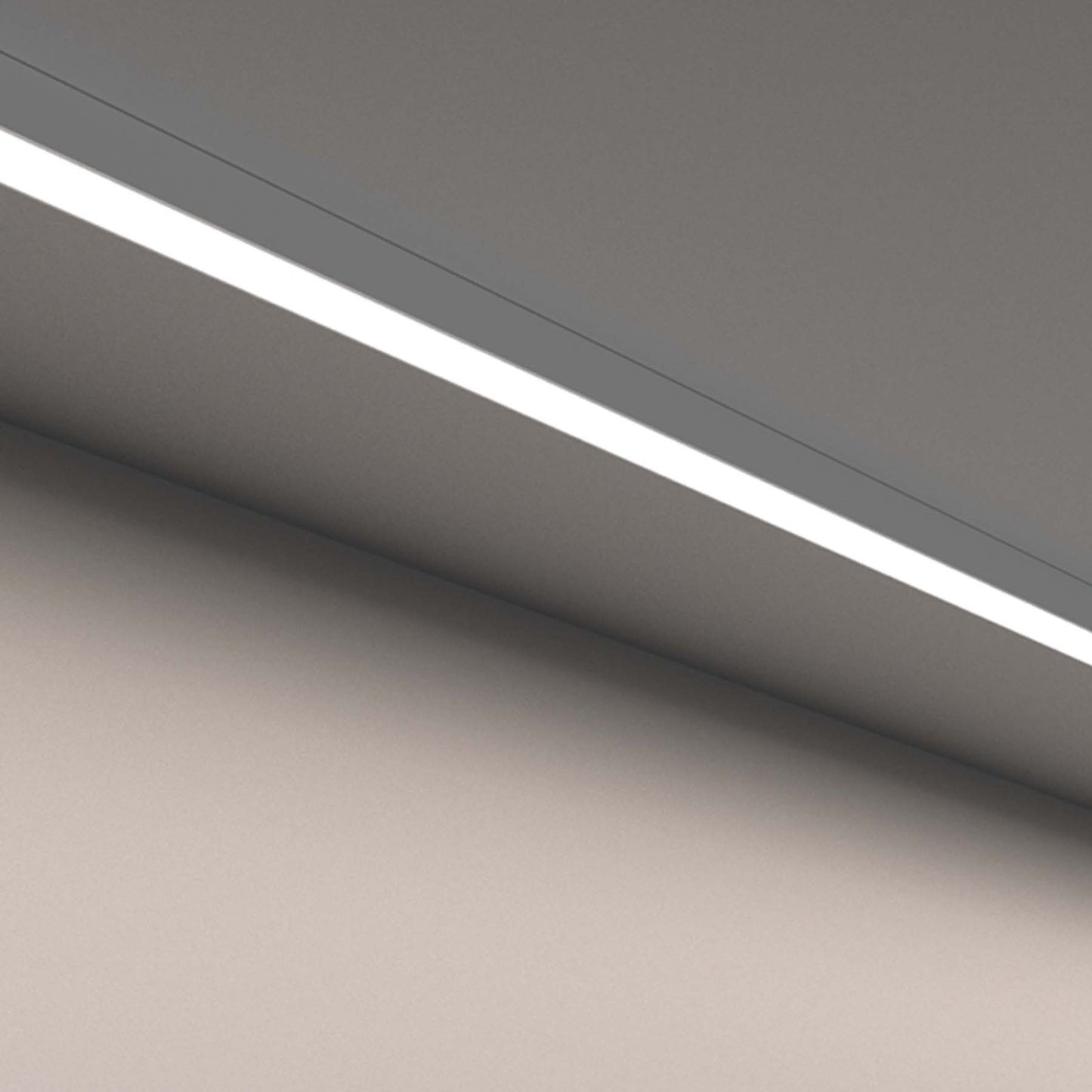  Slim Surface Mounted Invisible Brackets LED Aluminium Profile 16.2x11mm (570)