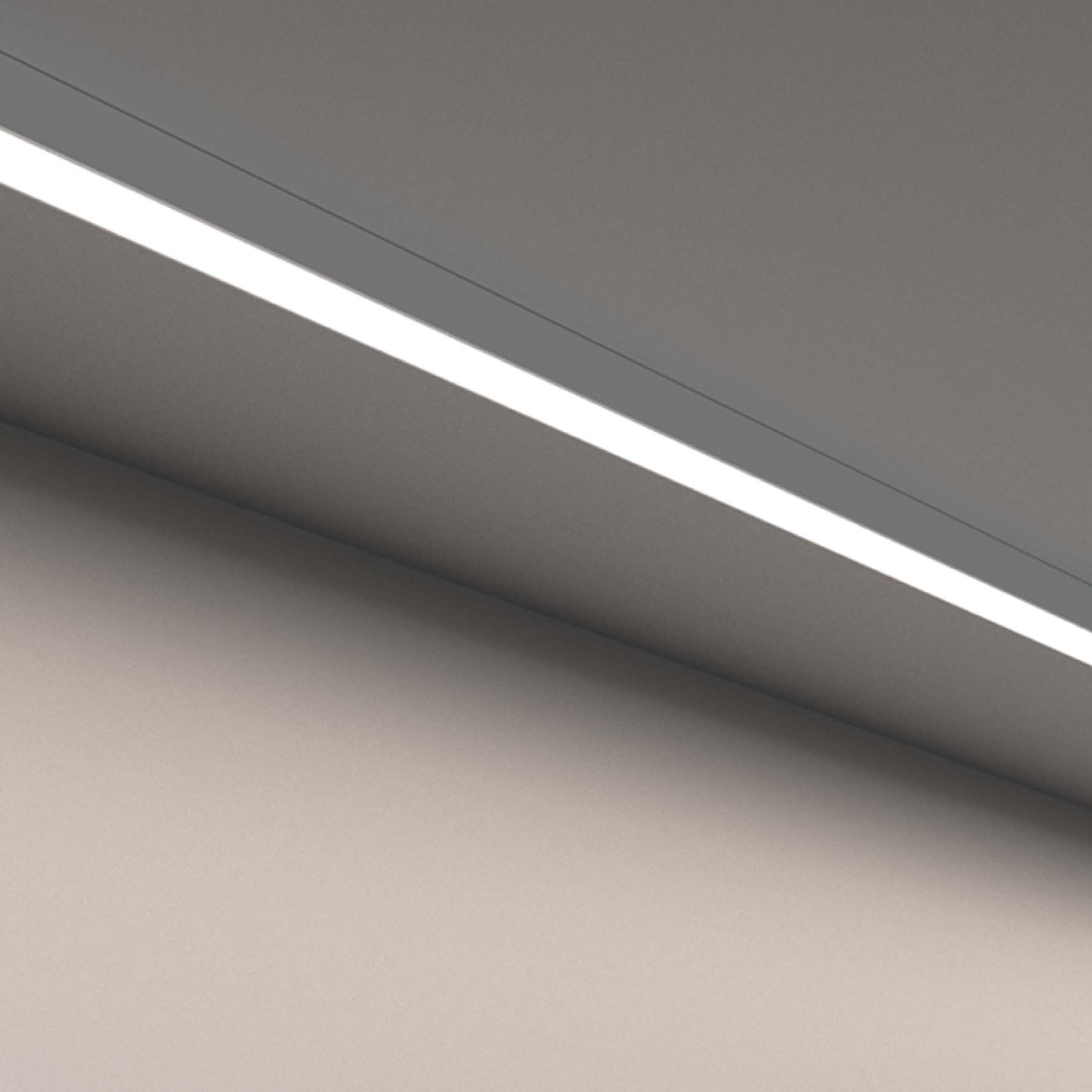  Slim Surface Mounted Invisible Brackets LED Aluminium Profile 16.2x11mm (570)