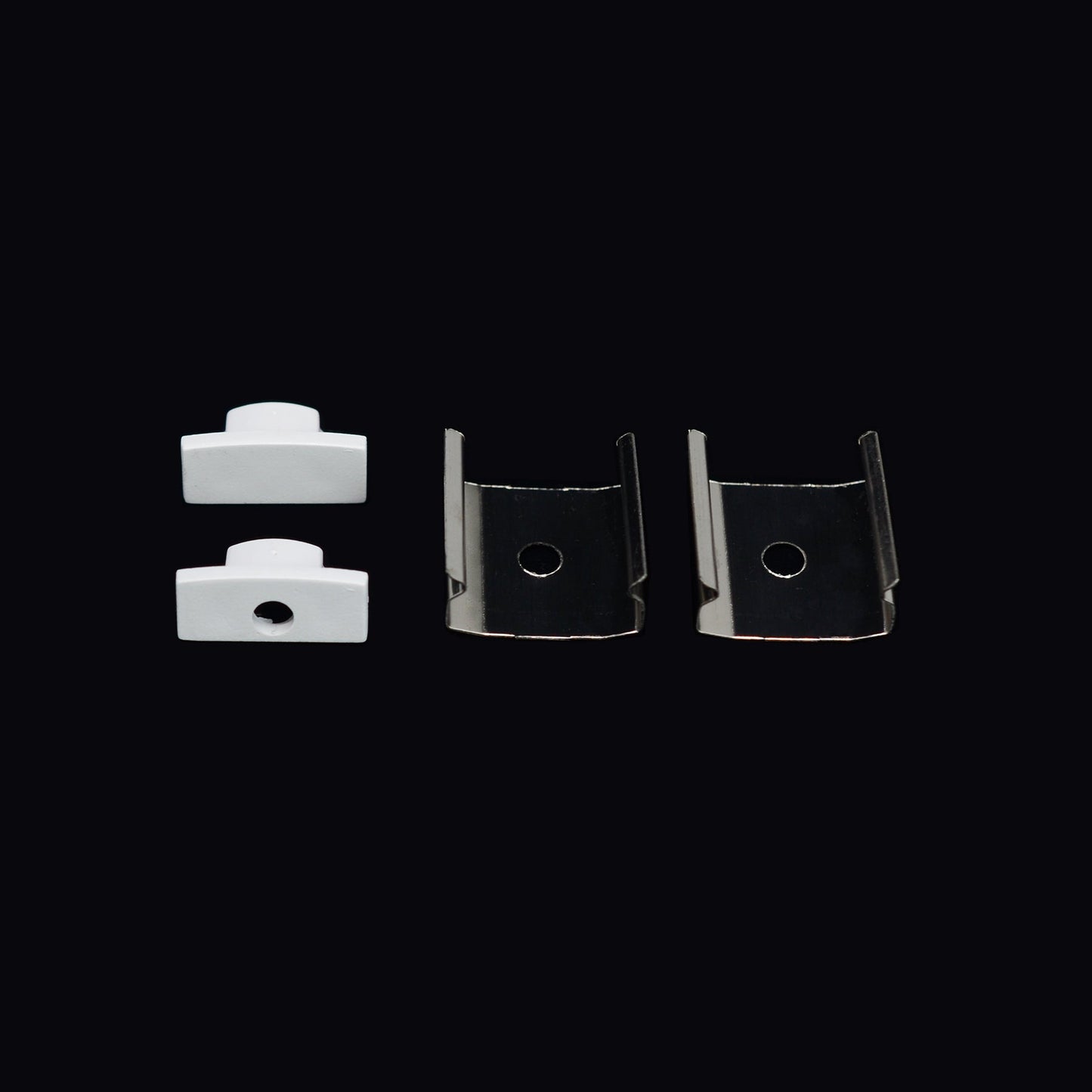  Surface Mounted LED Aluminium Profile 17.35x6.9mm (013-M1707)