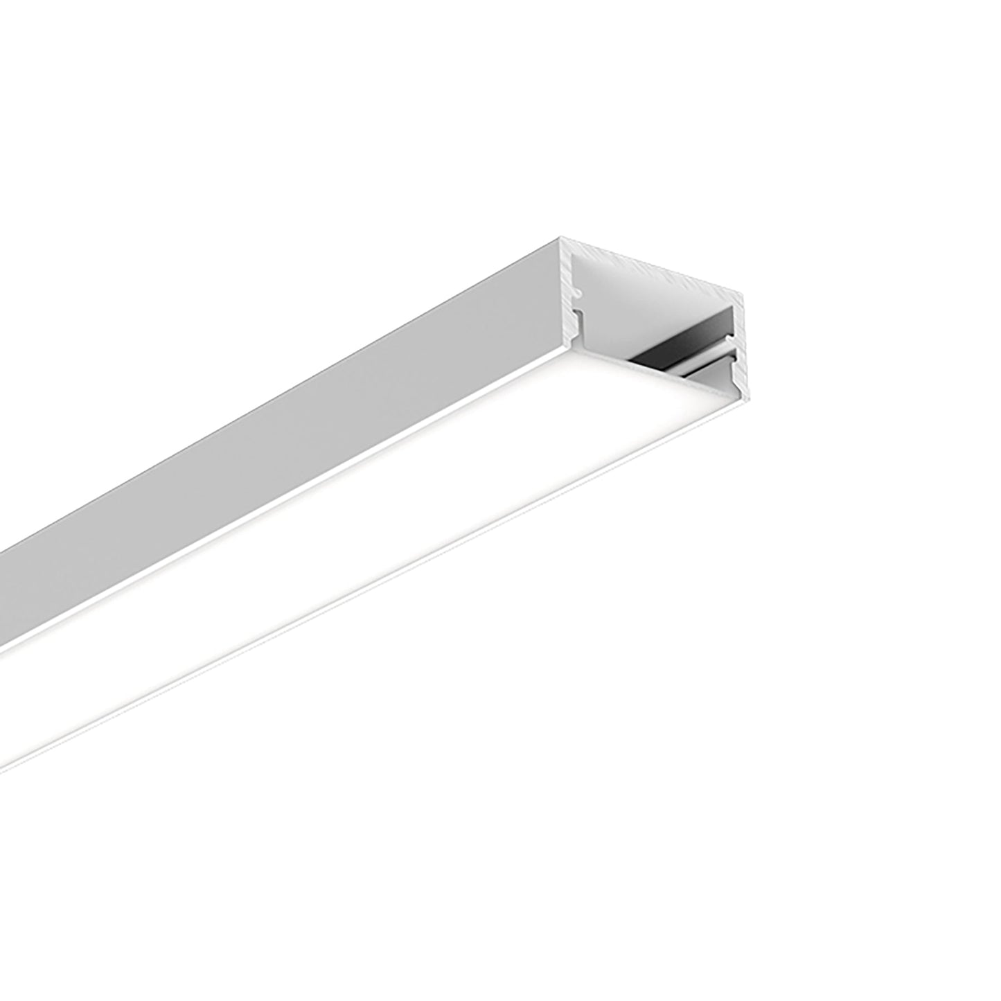  Surface Mounted LED Aluminium Profile 20x10mm (210-M2010)