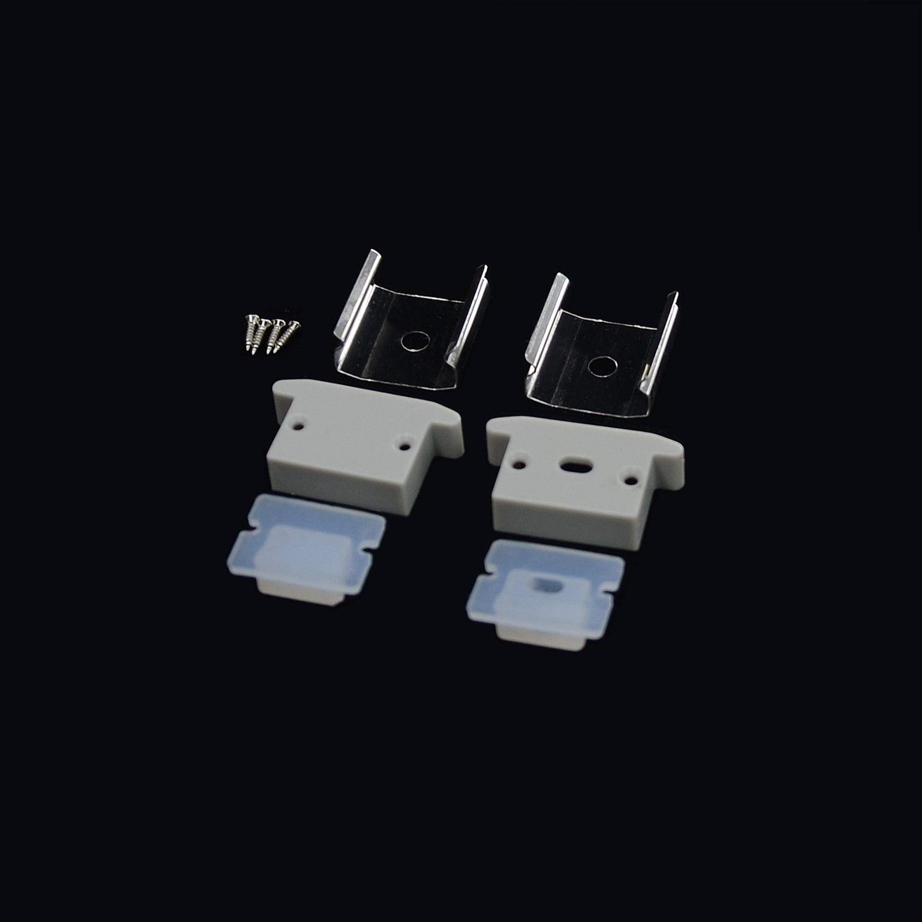  Waterproof Recessed LED Aluminium Profile 25x12.9mm (295-D2513)