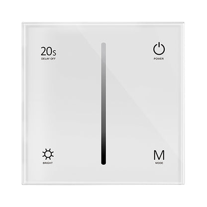  LED 12-24V DC Dimming Controller Touch Panel 4CH*3A 2.4GHz RF T1-1