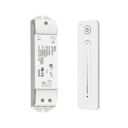  LED 12-48V DC Dimming Controller V1-L + 1 Zone Remote Control R11