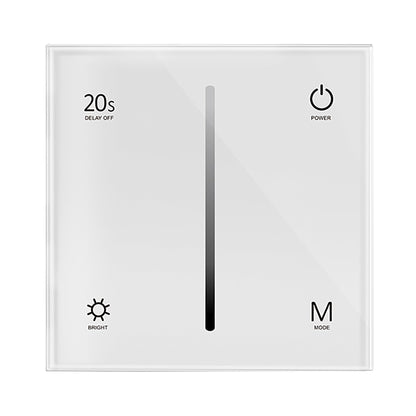  LED Triac Dimmer Switch Wall Touch Panel 2.4GHz RF AC100-240V S1-T