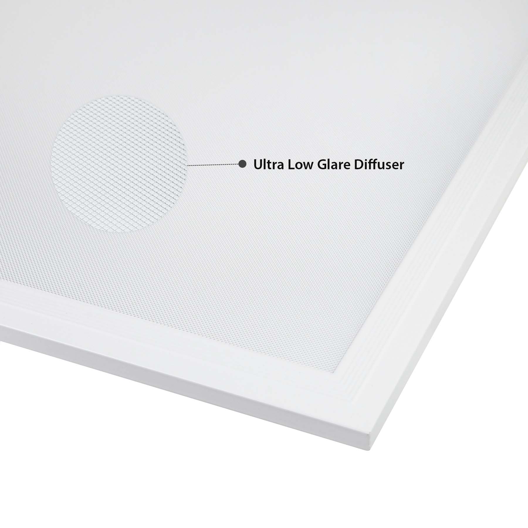  LED UGR Panel Light Surface Mounted 600x600mm 42W 3CCT White Frame