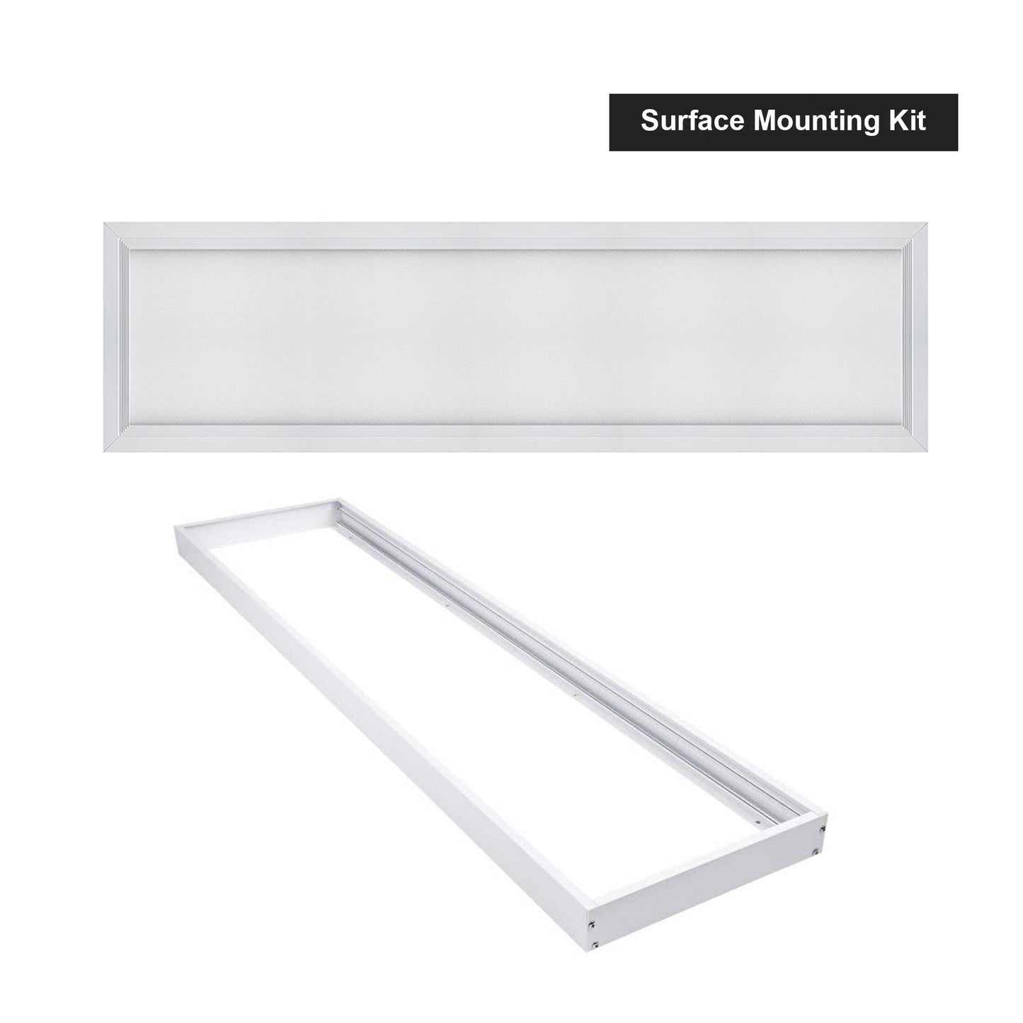  LED Backlit Panel Light 1195x295mm 42W White Frame