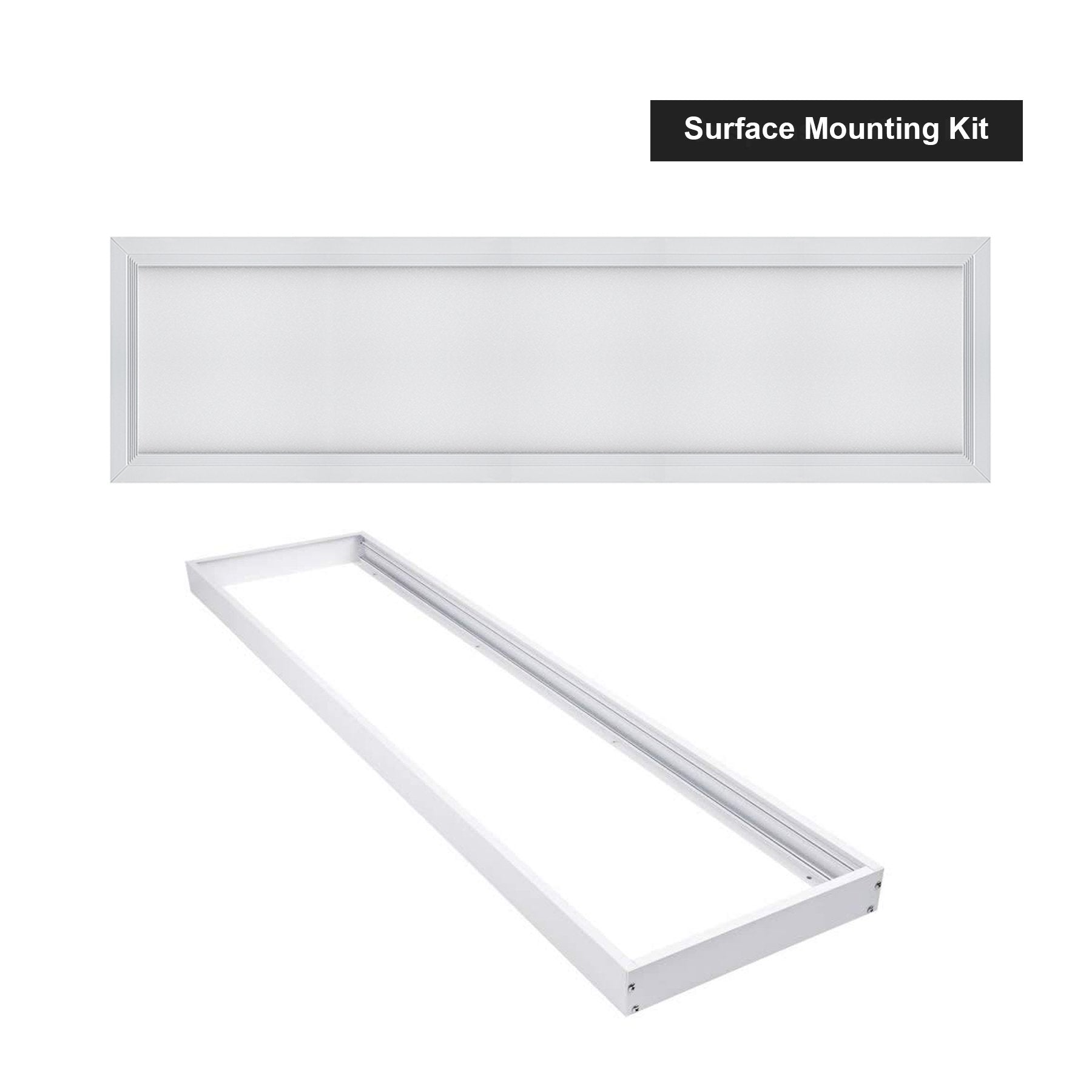  LED Backlit Panel Light 1195x295mm 42W White Frame
