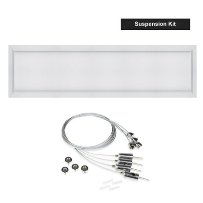  LED Backlit Panel Light 1195x295mm 42W White Frame