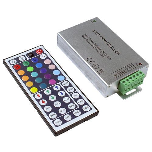  12A 44 Key RGB Strip LED Controller