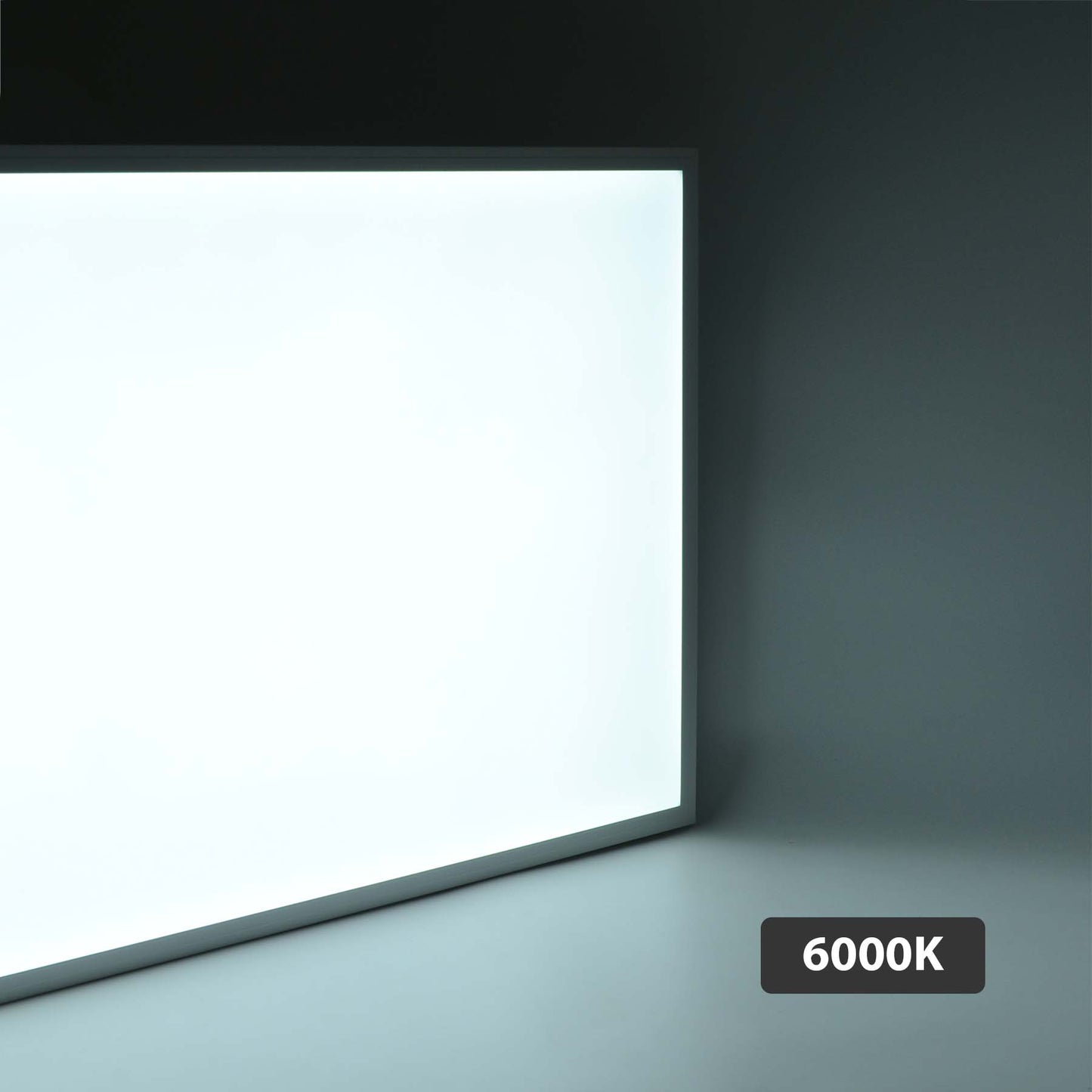  LED Backlit Panel Light Surface Mounted 600x1200mm 84W White Frame