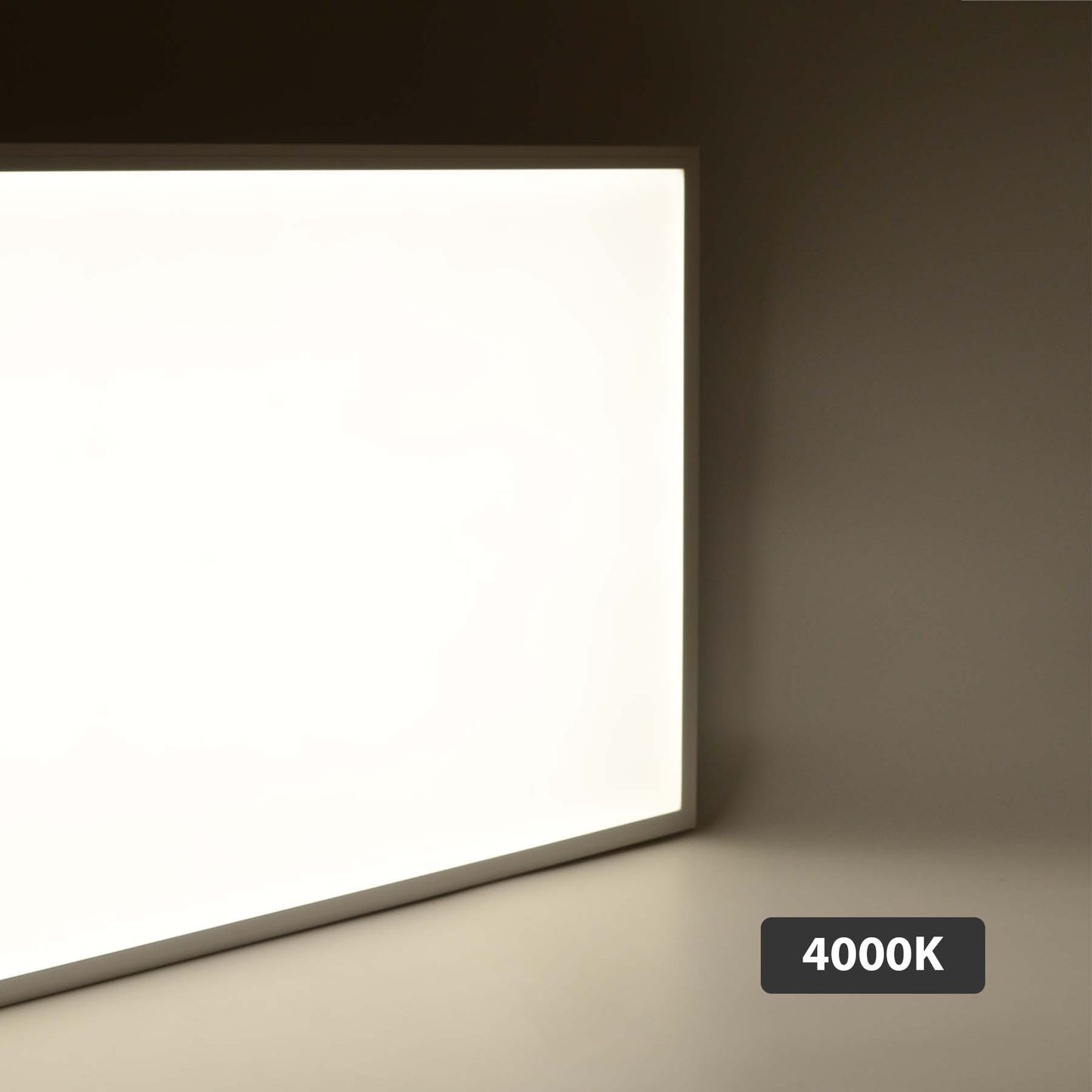  LED UGR Panel Light Suspended 595x1195mm 84W 3CCT White Frame