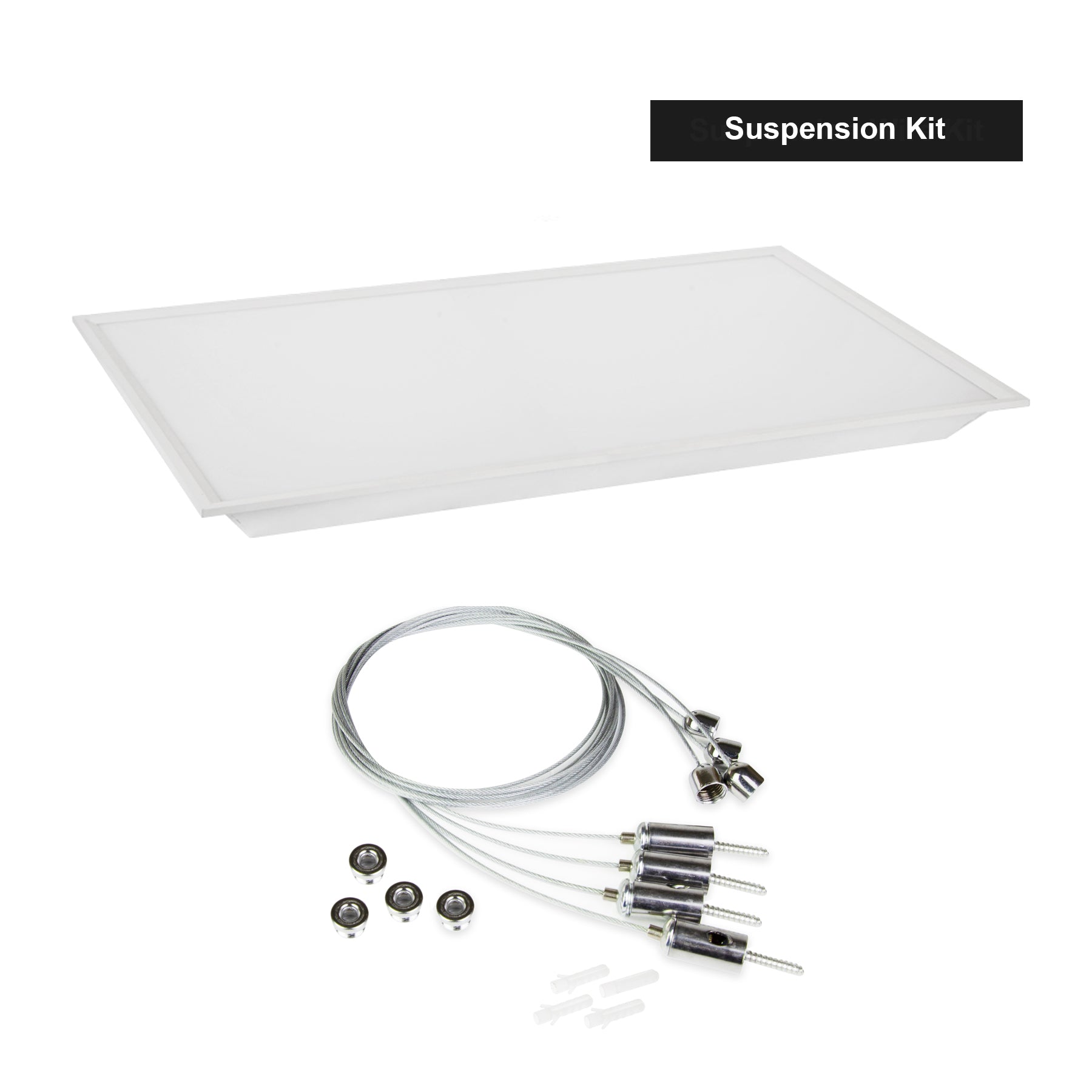  LED UGR Panel Light 595x1195mm 84W 3CCT White Frame