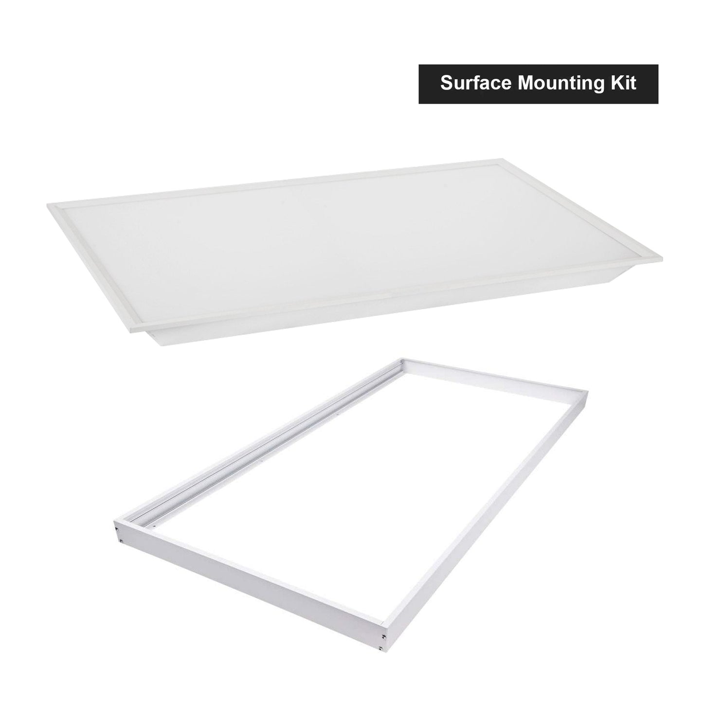  LED Backlit Panel Light 595x1195mm 84W White Frame