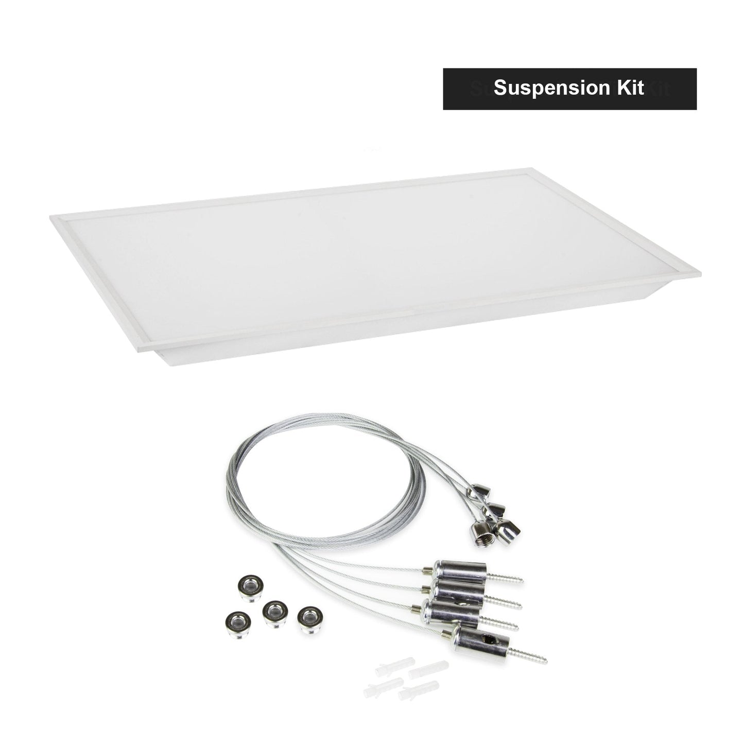  LED Backlit Panel Light 595x1195mm 84W White Frame