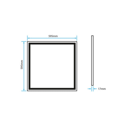  LED Panel Frame Border Edge Light 595x595mm 42W