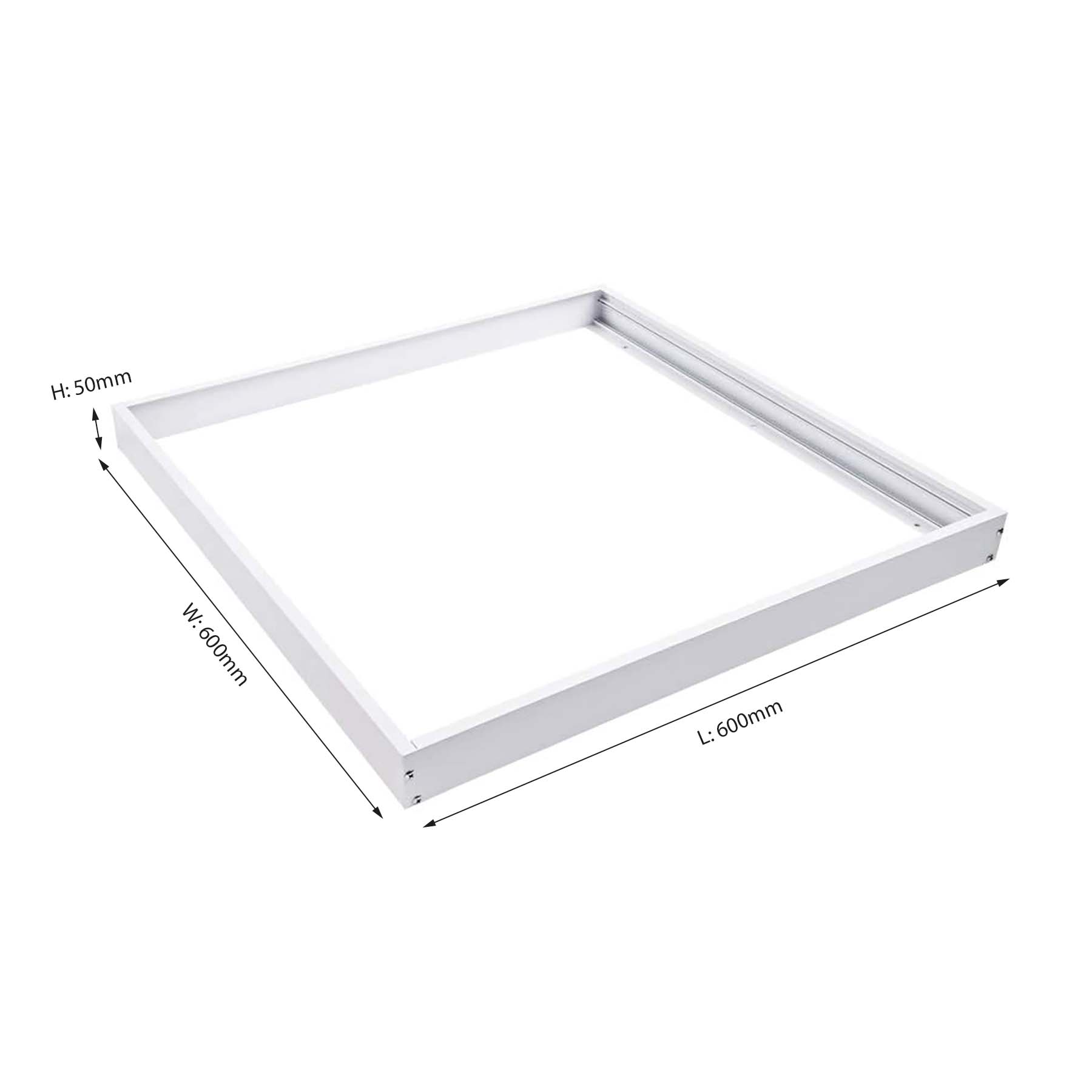  Heavy Duty Surface Mounting Frame Kit For 600x600mm, 600x1200mm, 1200x300mm LED Panel Light