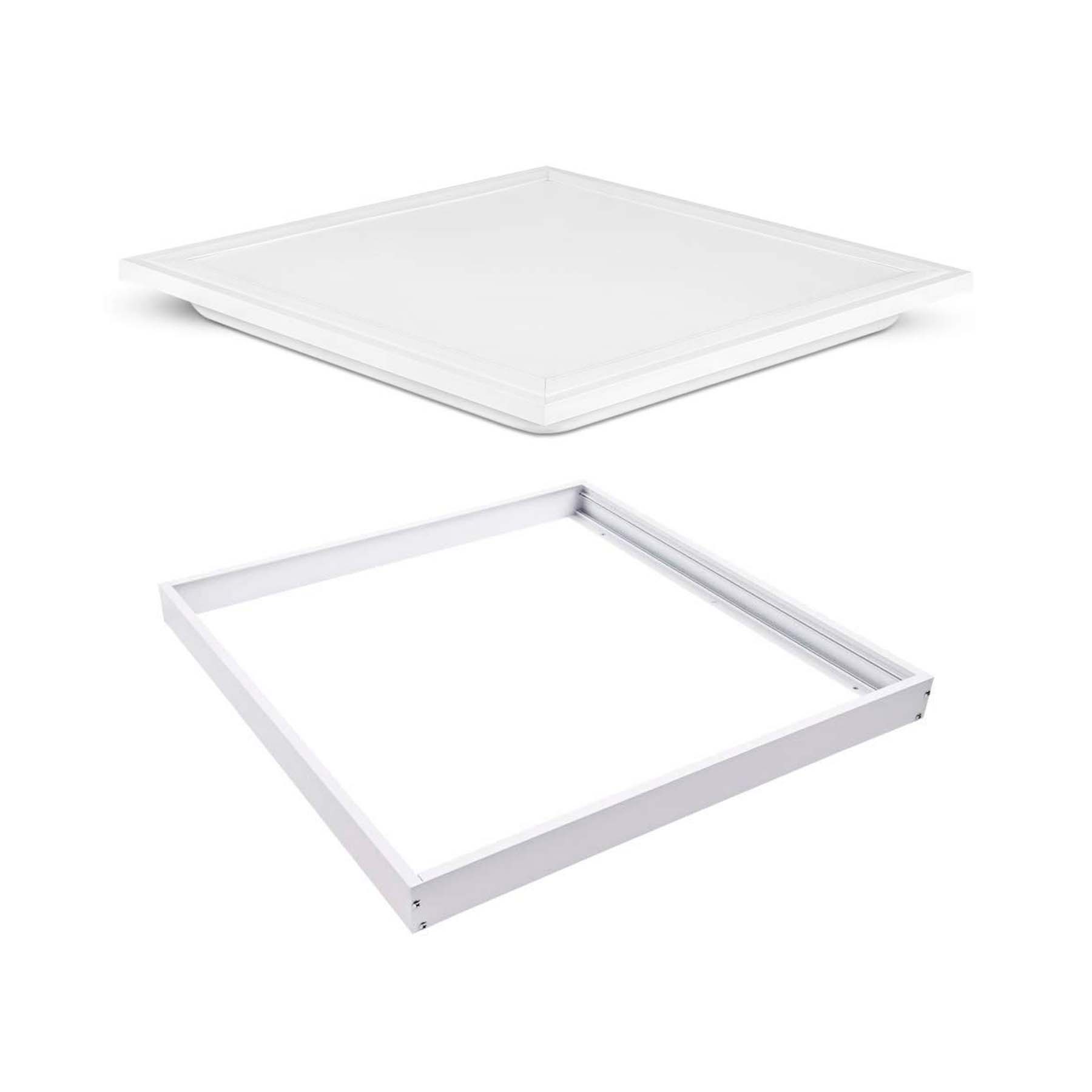  LED UGR Panel Light Surface Mounted 600x600mm 42W 3CCT White Frame