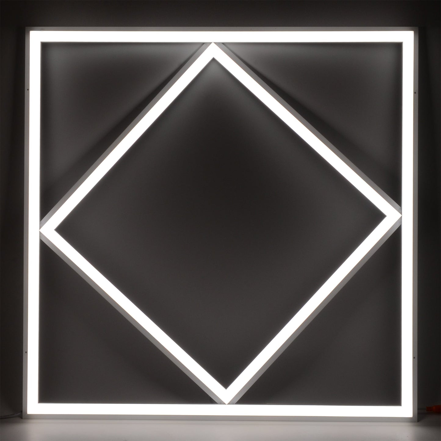  LED Diamond Lattice Panel Frame Border Edge Light 591x591mm 60W