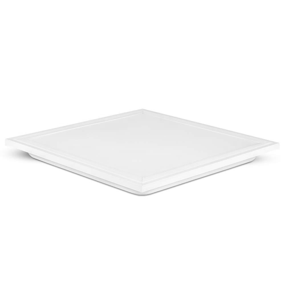  LED Backlit Panel Light Suspended 595x595mm 42W White Frame