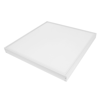  LED Backlit Panel Light Surface Mounted 600x600mm 42W White Frame