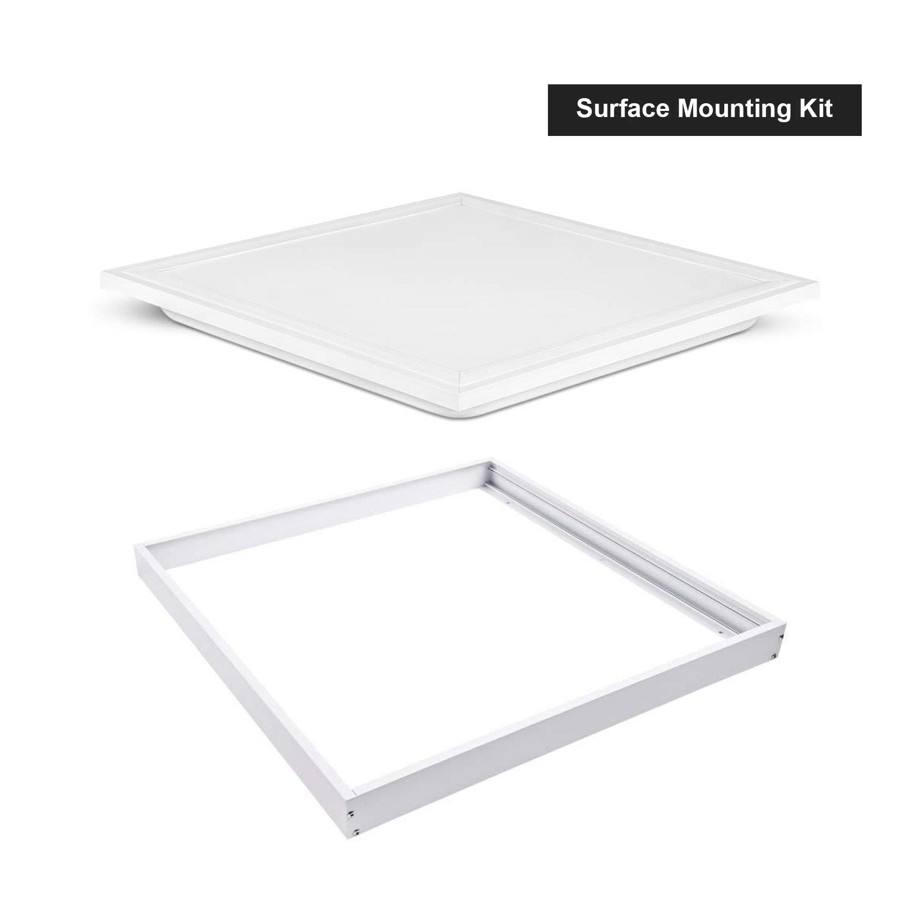  LED Backlit Panel Light 595x595mm 42W White Frame