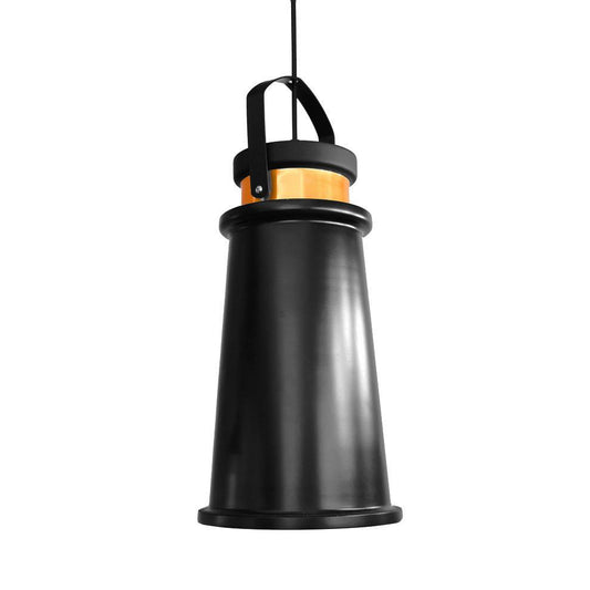  Black Long Funnel (PD-B2) Pendant Light