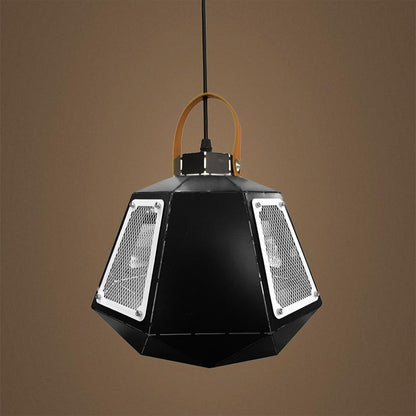  Black & White Cage (PD-BX) Pendant Light