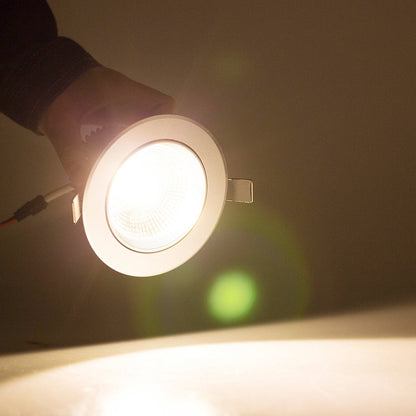  Chrome Surface LED COB Downlight