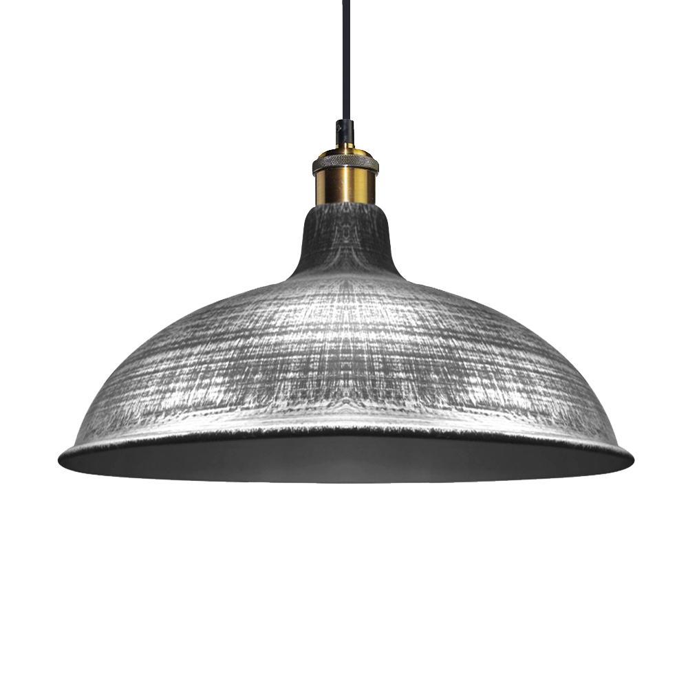  Curved Brushed Grey (PD-M2) Pendant Light