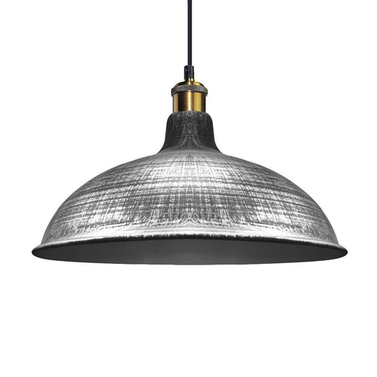  Curved Brushed Grey (PD-M2) Pendant Light