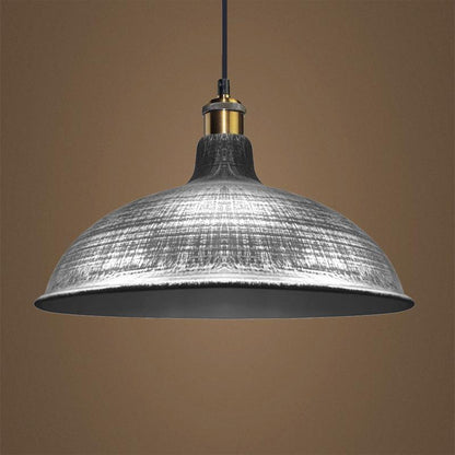  Curved Brushed Grey (PD-M2) Pendant Light