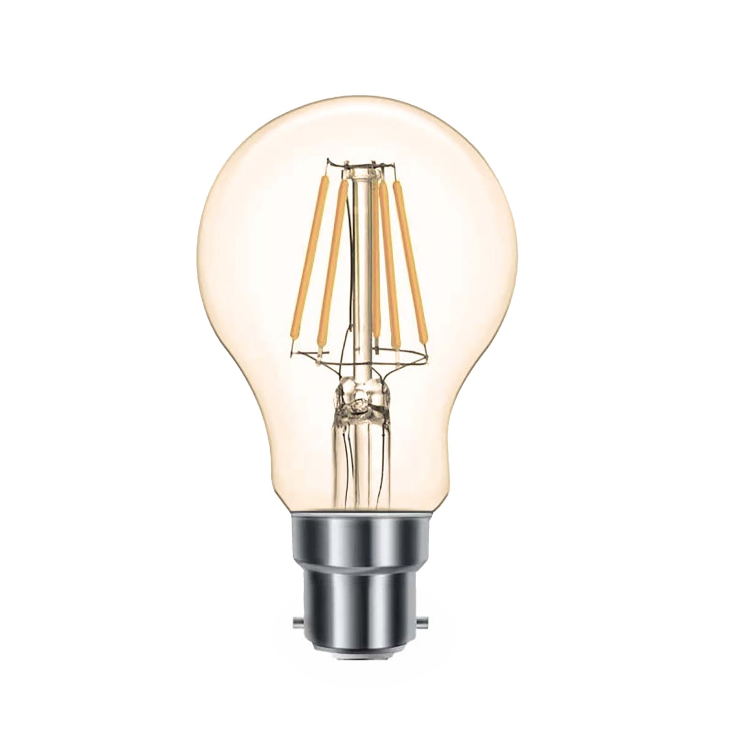  A60 Vintage Style Dimmable B22 8W LED Filament Globe GLS Light Bulb