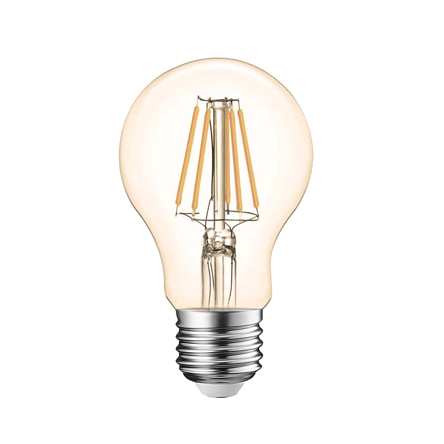  A60 Vintage Style Dimmable E27 8W LED Filament Globe GLS Light Bulb