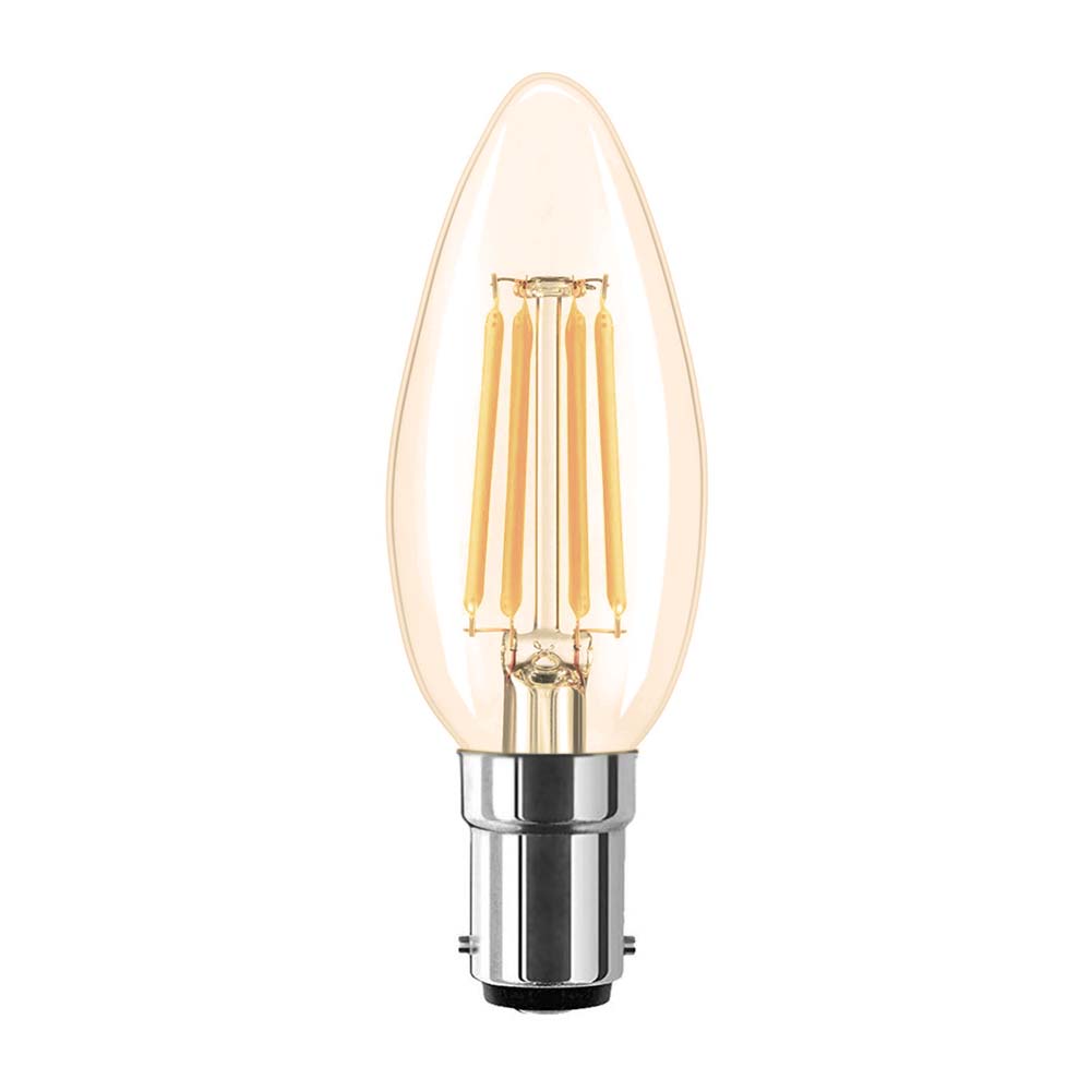  C35 Vintage Style Dimmable B15 4W LED Filament Candle Light Bulb