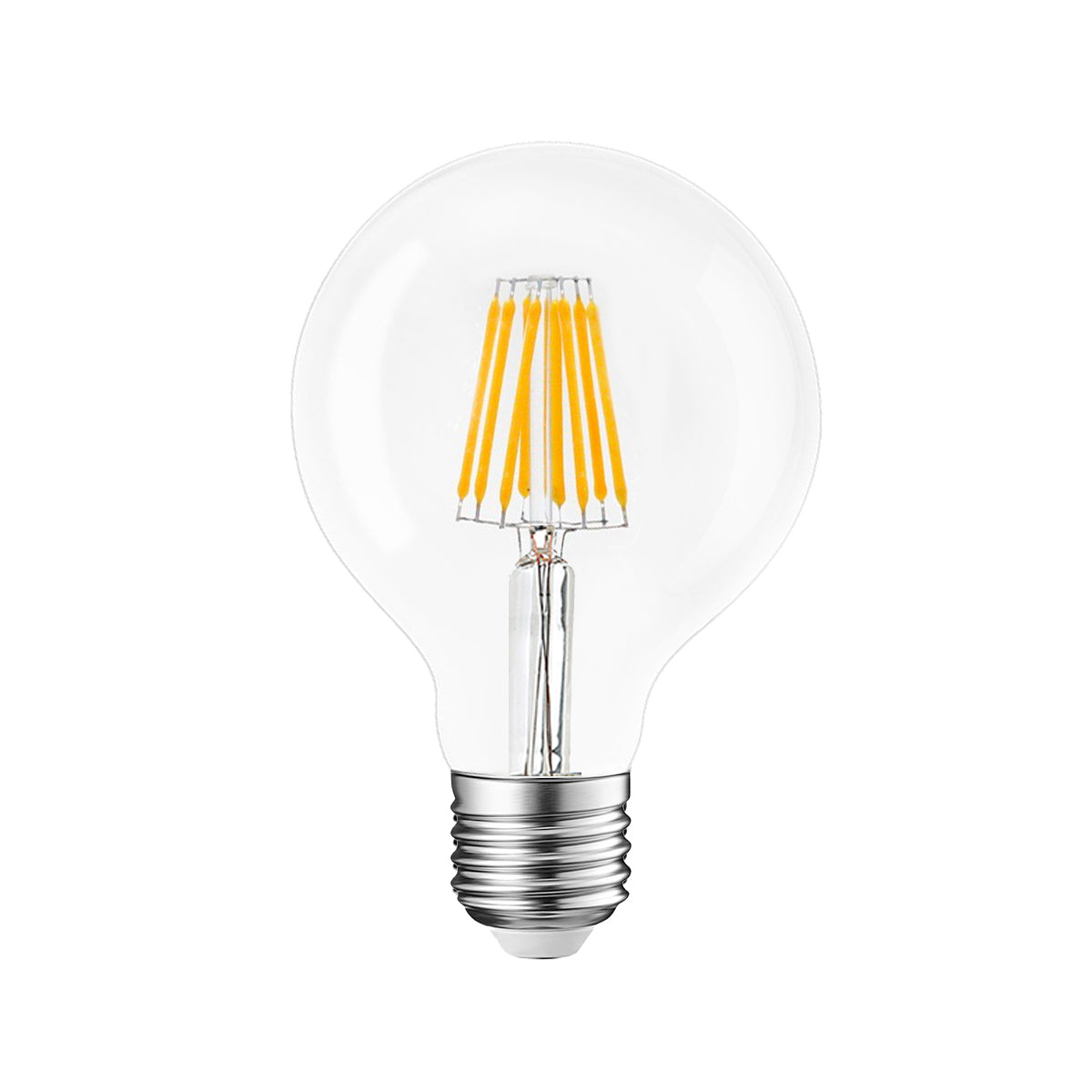 G80 Vintage Style Dimmable E27 8W LED Filament Globe Light Bulb