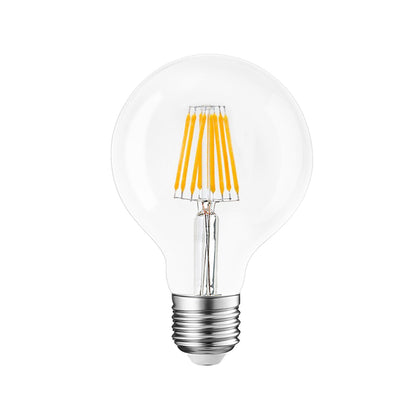  G80 Vintage Style Dimmable E27 8W LED Filament Globe Light Bulb