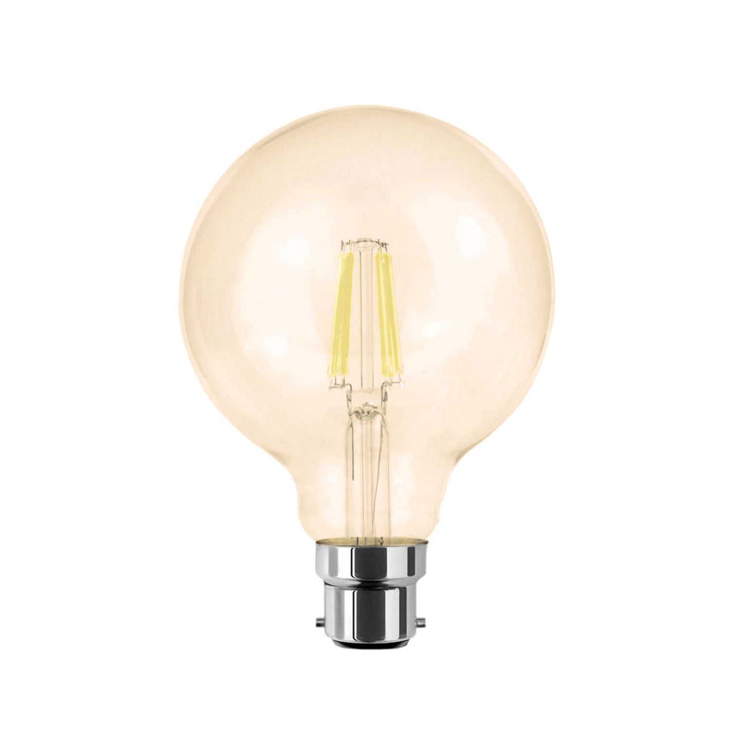  G95 Vintage Style Dimmable B22 8W LED Filament Globe Light Bulb