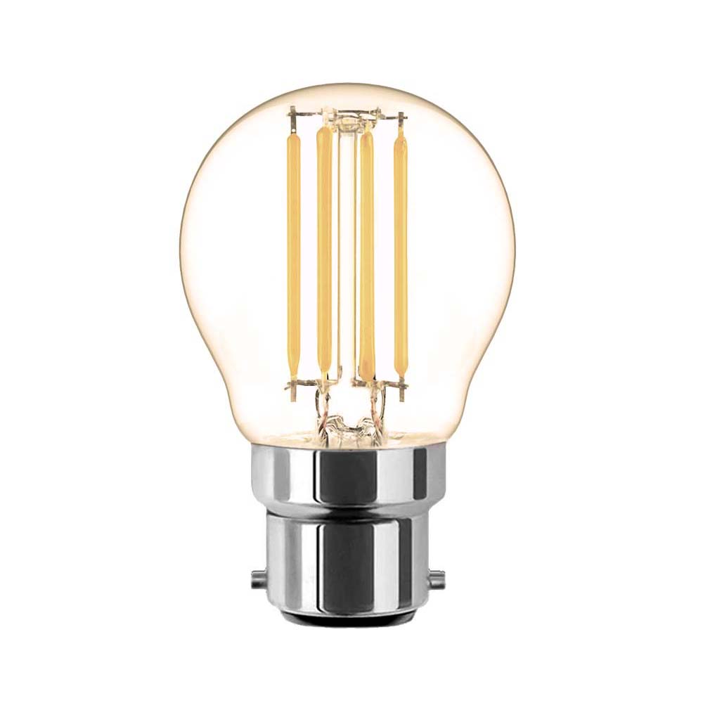  G45 Vintage Style Dimmable B22 6W LED Filament Globe Light Bulb