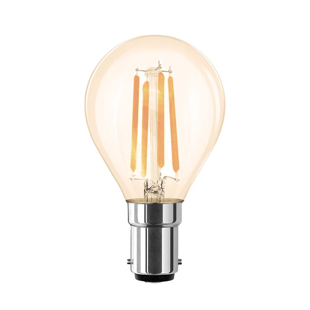  G45 Vintage Style Dimmable B15 4W LED Filament Globe Light Bulb