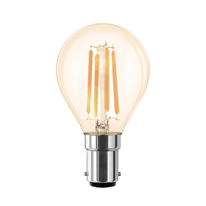  G45 Vintage Style Dimmable B15 4W LED Filament Globe Light Bulb