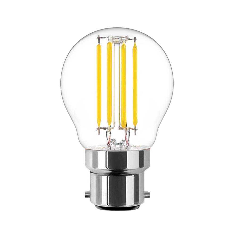  G45 Vintage Style Dimmable B22 6W LED Filament Globe Light Bulb