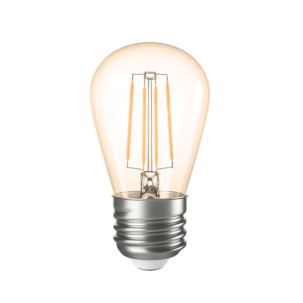  S14 Vintage Style Dimmable E27 4W LED Filament Pear Light Bulb