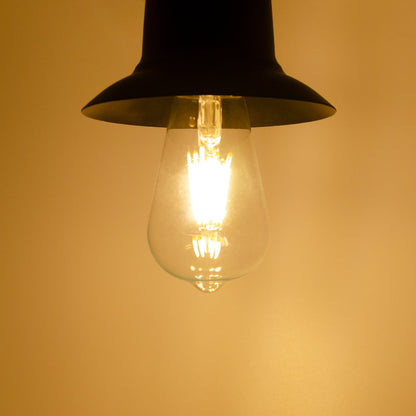  ST64 Vintage Style Dimmable E27 8W LED Filament Pear Light Bulb