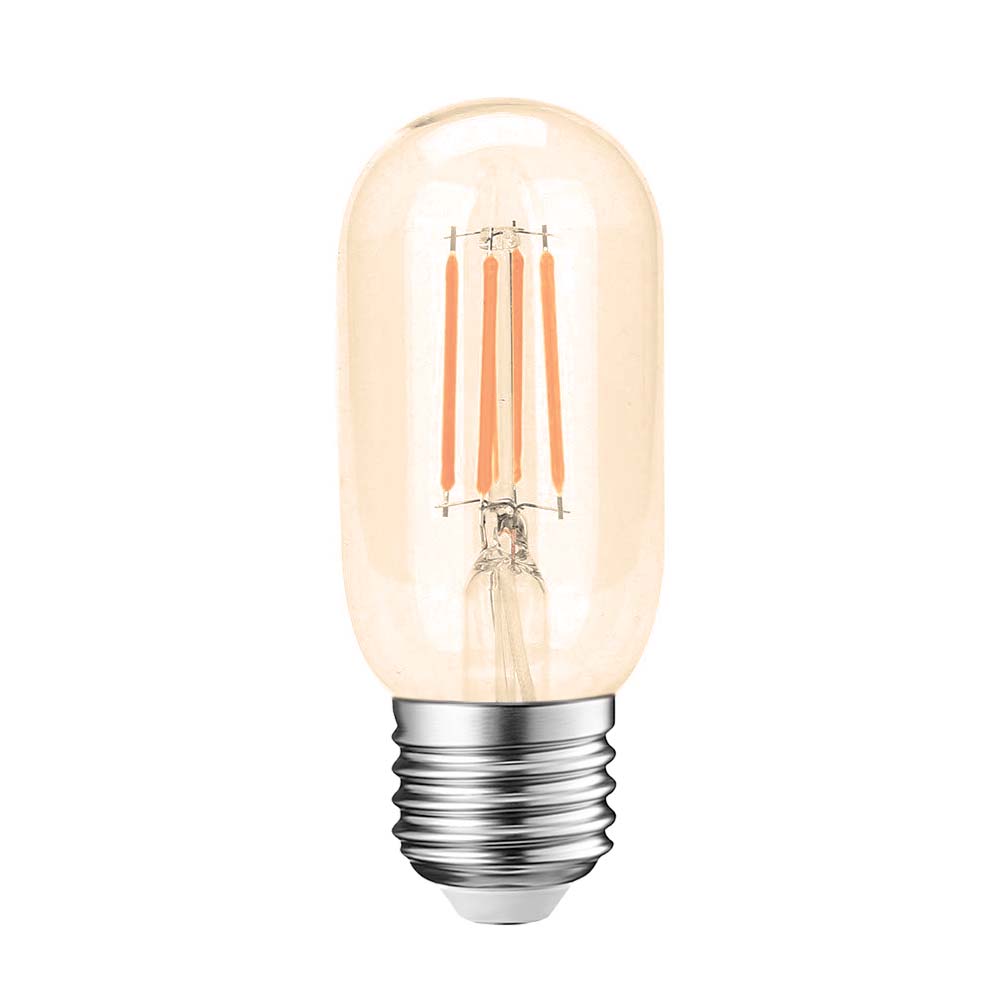  T45 Vintage Style Dimmable E27 4W LED Filament Tubular Light Bulb