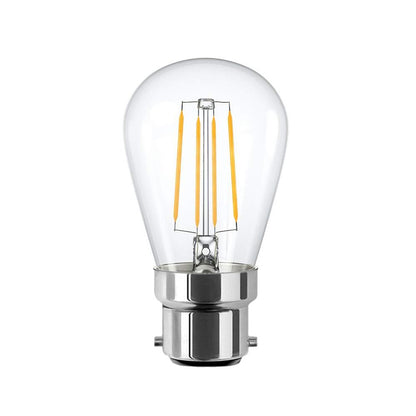  S14 Vintage Style Dimmable B22 4W LED Filament Pear Light Bulb
