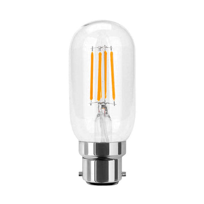  T45 Vintage Style Dimmable B22 4W LED Filament Tubular Light Bulb