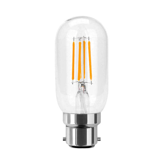  T45 Vintage Style Dimmable B22 4W LED Filament Tubular Light Bulb